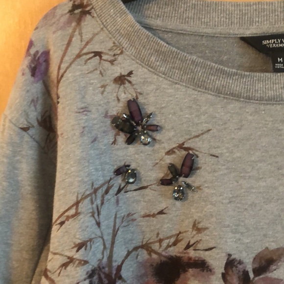 Vera Wang sweatshirt - Picture 2 of 5